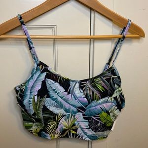 vicious young babes bikini top with leaves